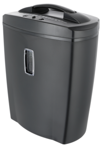 Liten dokumentförstörare med Cross-Cut, 21 liter