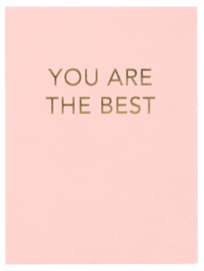 Gratulasjonskort dobbelt med blank innside, 11 × 8 cm