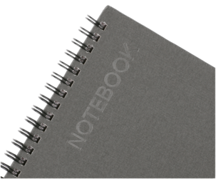 Muistikirja A4, viivoitettu