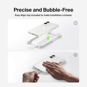 Belkin Recycled InvisiGlass skjermbeskytter for iPhone 17 Pro Max