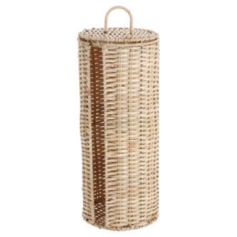 Toalettpapirholder i rotting, 36 cm