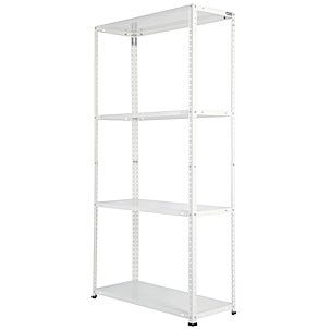 Plåthylla 75 x 30 x 150 cm