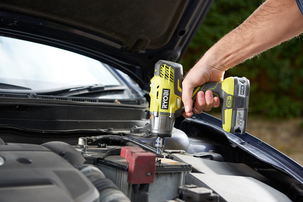 Ryobi muttertrekker R18IW3-120S3, batteridrevet