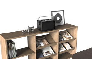 Exibel BX200 bärbar Bluetooth-högtalare med handtag