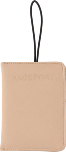 Passfodral och bagagebricka reseset, konstläder