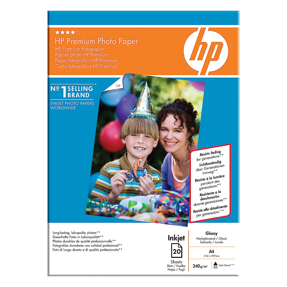 Бумага HP Premium Glossy paper