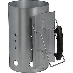 Grillkolständare med handtag