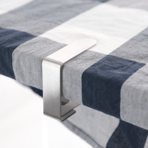 Dukhållare av rostfritt stål 4 pack