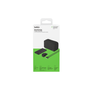 Belkin BoostCharge USB-C-laturi ja varavirtalähde, BU041kqBK