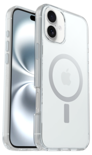 Otterbox Symmetry Clear MagSafe iPhone 16 Plus mobilskal
