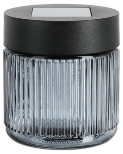 Aurinkokennolyhty lasia Northlight, 8 cm