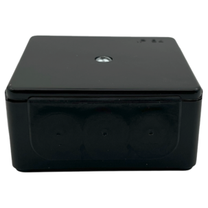 Ed-Wa Pinta-asennettava jakorasia ulkokäyttöön, musta, IP54