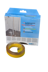 Dusjlist transparent Stokvis Tapes, 2 meter