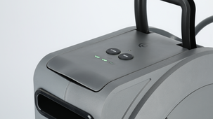 Automatisk slangvinda med fjärrkontroll, för vägg, 30 m