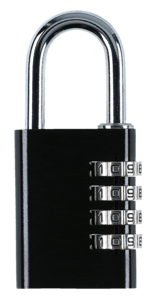 Riippulukko koodilla, leveys 40 mm