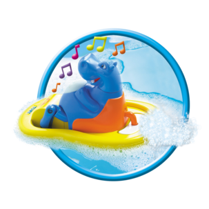 Kylpylelu Hippo Pedalo Tomy