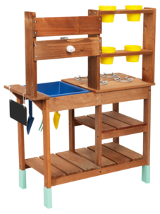 Leikkikeittiö ulos, vesipöytä, yli 3-vuotiaille