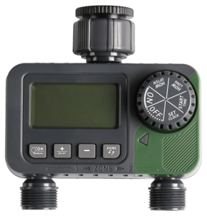 Bevattningstimer batteridriven, 2-vägs