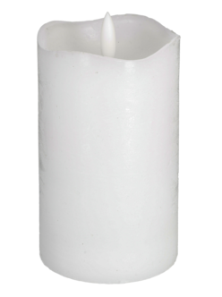 Blockljus LED batteriljus med timer, vit