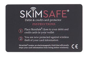 Bank- och kreditkortsskydd SkimSafe
