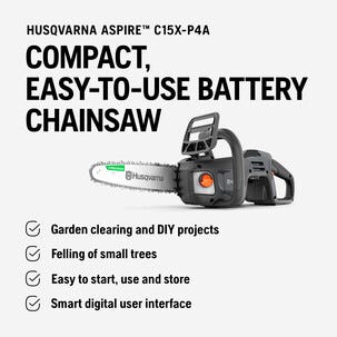 Husqvarna Aspire C15X batteridrevet motorsag 18 V