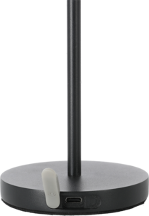 Laddbar bordslampa utomhus och inomhus, IP44, 33 cm
