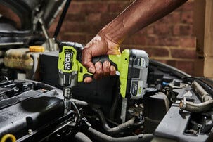 Ryobi RIW18C-0 batteridrevet muttertrekker One+ HP