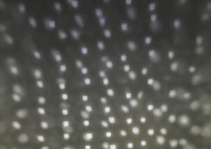 LED-projektor med snöeffekt