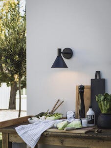 PR Home MiniTripp utelampe med skjerm IP44