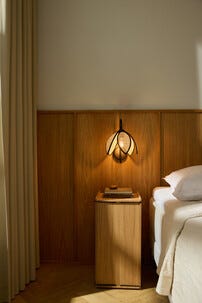 Osram Lotus vegglampe rotting E27 brun