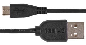 USB-kabel Micro B Exibel