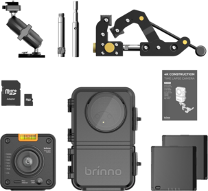 Brinno BCC5000 4K timelapse-kamera for byggeprosjekt