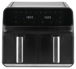 Ilmafriteerauskeitin Airfryer Dual, 4 + 4 litraa
