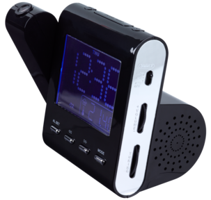 Radiokontrollerad projektorklocka