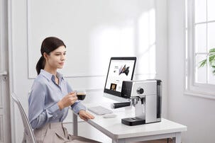 Xiaomi espressomaskin halvautomatisk med mjölkskummare