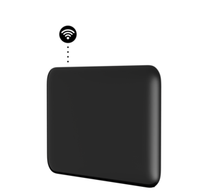 Mill Invisible Smart WiFi Sähköpatteri Gen. 4, musta, 700 W