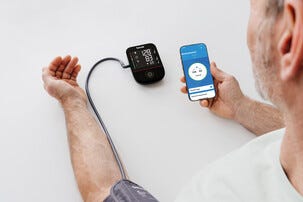 Beurer BM 48 blodtrycksmätare med app, Bluetooth