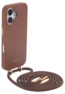 Anmiki Crossbody Phone Case iPhone 16 Suojakuori ja olkahihna