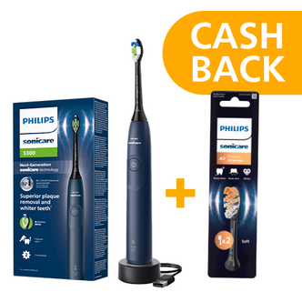 Philips Sonicare 5300 Series eltandborste, blå