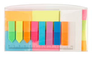 Muistilappusarja, 8 erilaista