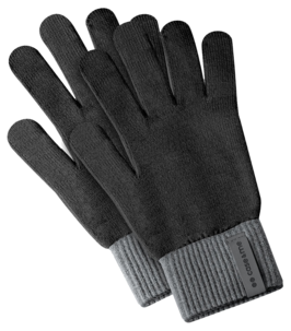 Case & me touchvantar vinter dam & herr, svart