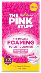 The Pink Stuff Miracle Foaming Toilet Cleaner, 3-pakning