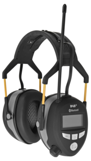 Hørselvern med FM / DAB+ radio og Bluetooth
