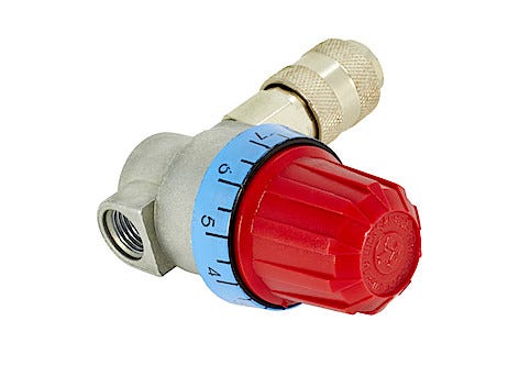 Tryckregulator 0-9 bar 1/4"