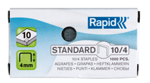 Rapid Standard 10/4 heftklammer 1000-pack