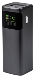 Powerbank 24 000 mAh, 140 W, 3 porter