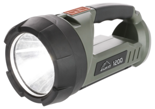 Oppladbar lyskaster og arbeidslampe, 1200 lumen