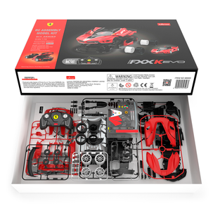 Radio-ohjattava Ferrari FXX K Evo, rakennussarja, yli 8-vuotiaille