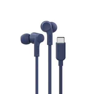 Belkin SoundForm in-ear hörlurar med sladd, USB-C