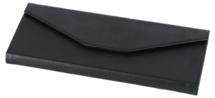 Vikbart glasögonfodral, svart